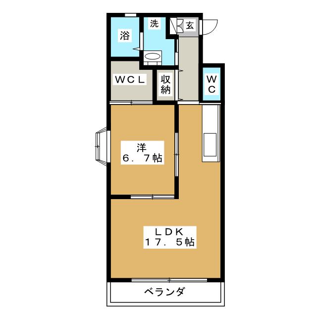 エトワール羽山の間取り