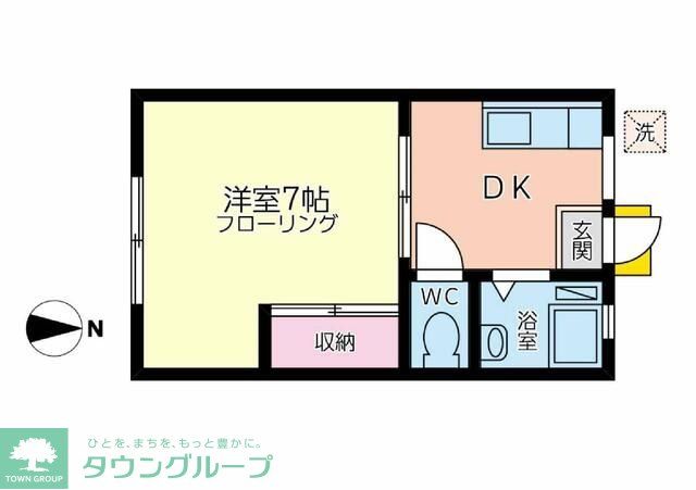 ネオステージ三ツ沢参番館の間取り