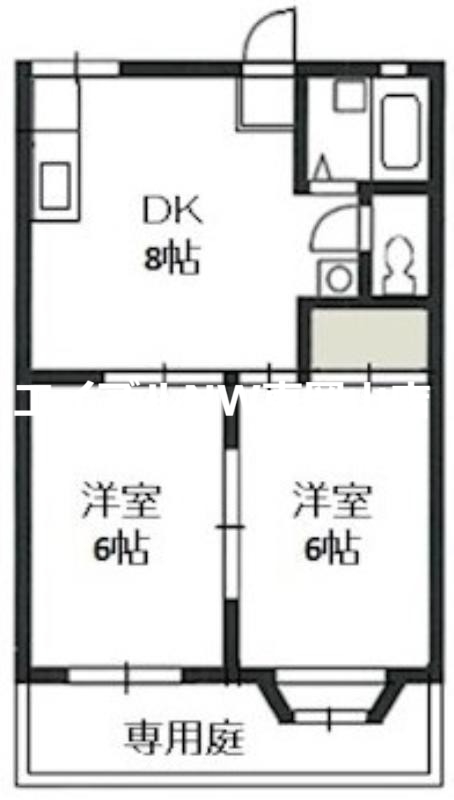 あさひリバージュＡの間取り