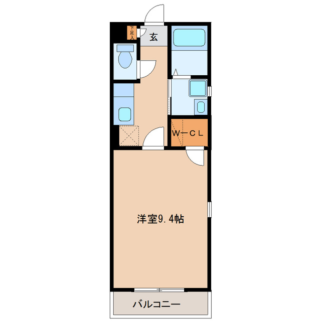 アヴァンセ高砂IIの間取り