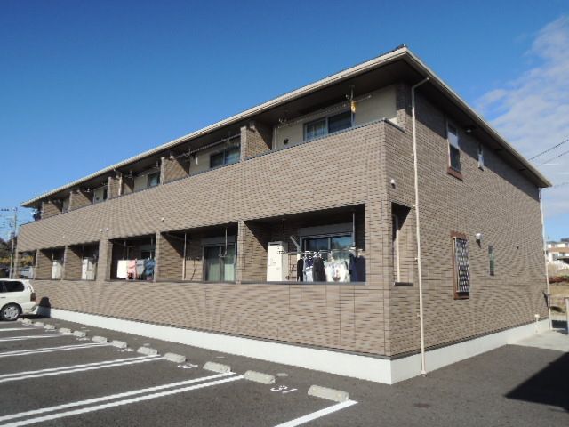 富士宮市大岩のアパートの建物外観