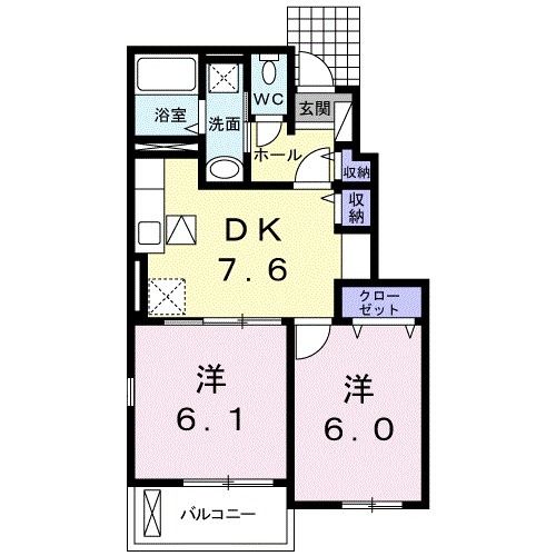 カッシーナの間取り