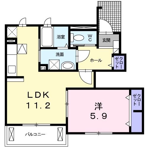 シャルロットIIの間取り