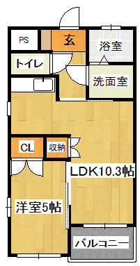 エムティ本町IIの間取り