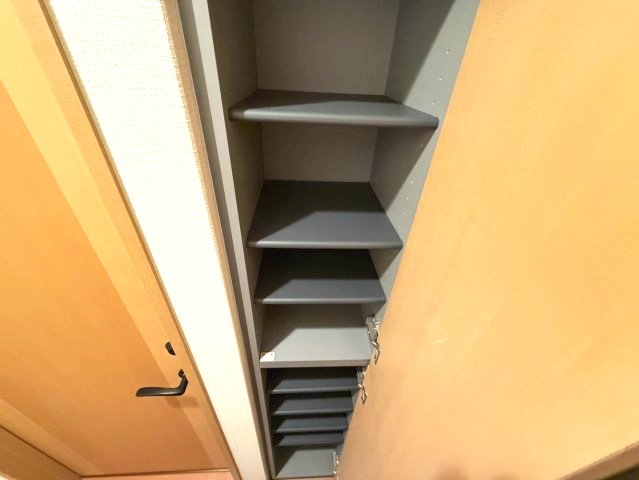 収納　玄関収納スペースです