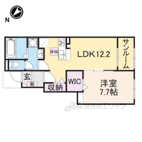 ノーブルクレインの間取り