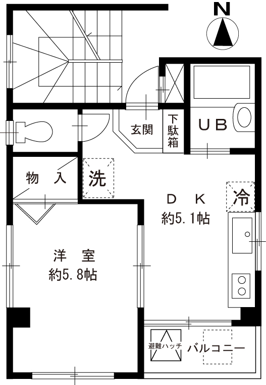 サンライズビューの間取り