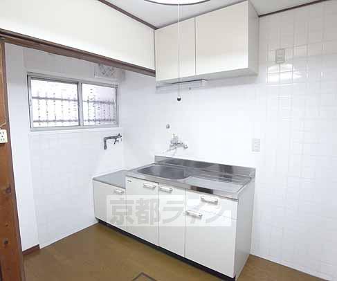 キッチン　ガスコンロ設置可です。
