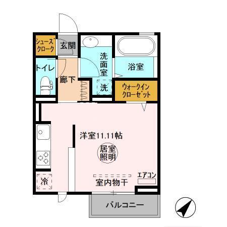 ヌーボイナリ金沢の間取り写真