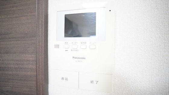 セキュリティ　カメラ付きインターホン