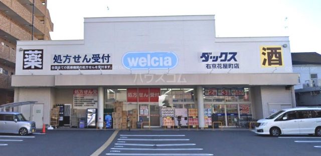 ドラックストア　ダックス 右京花屋町店（ドラッグストア）まで600m
