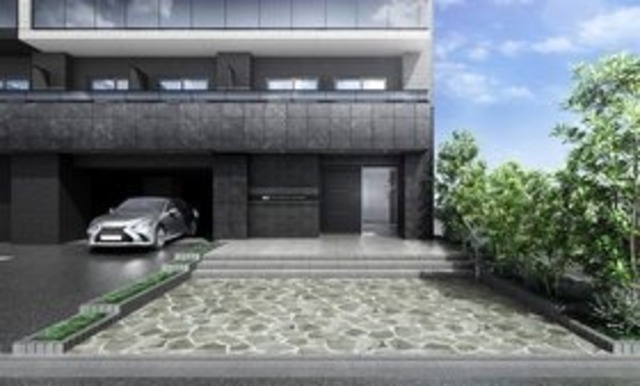 エントランス　完成予想図