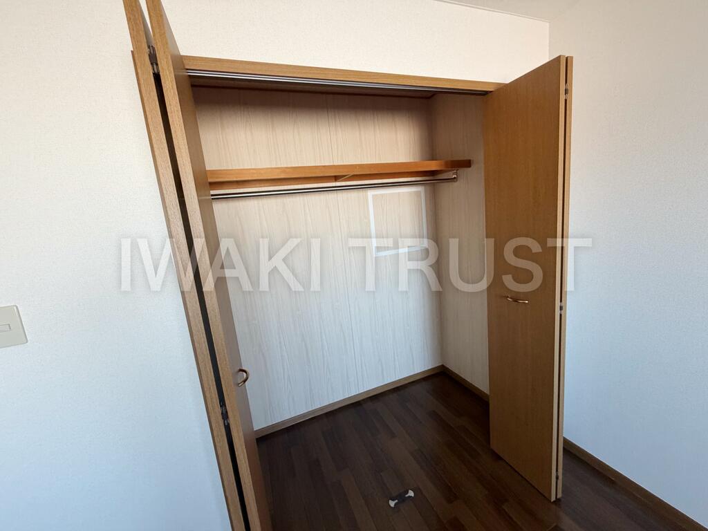 収納　北洋室にもクローゼットがあります