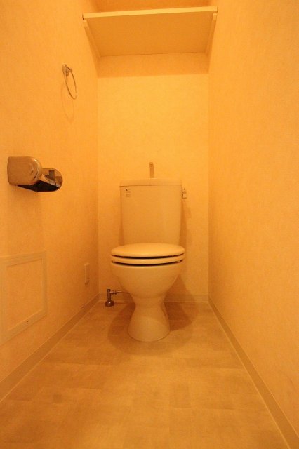 トイレ　同物件別号室の写真です。