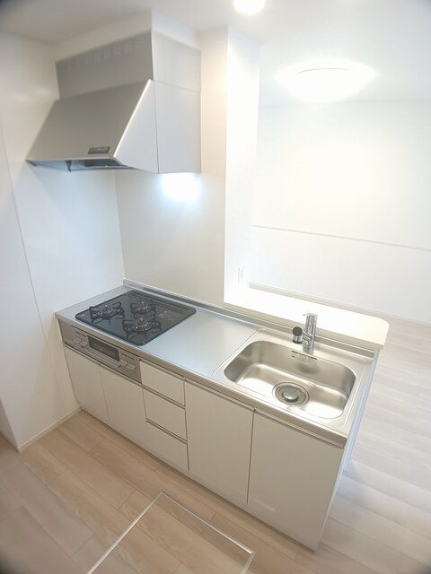 キッチン　3口ガスコンロ