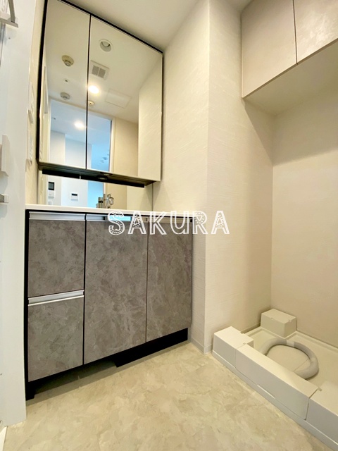 洗面設備　忙しい朝には欠かせない洗面所です♪