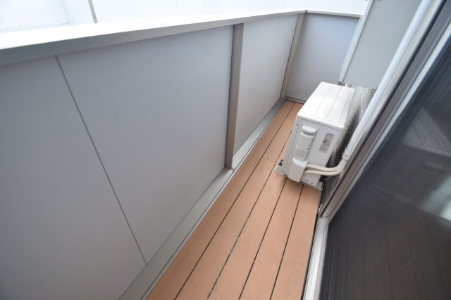 バルコニー　気分転換できます