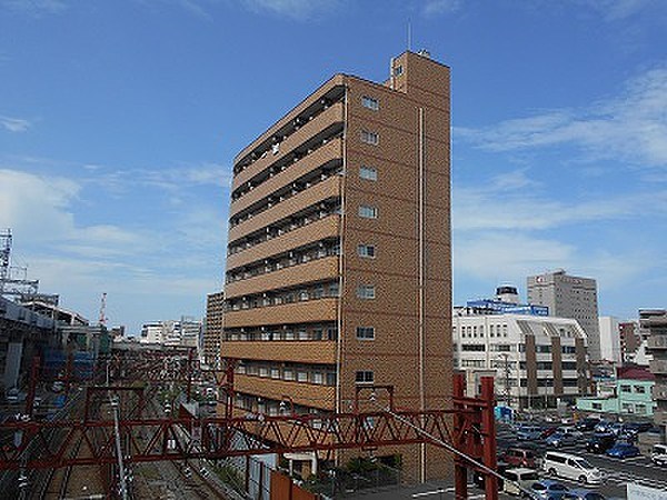 建物外観　新潟駅まで徒歩4分の好立地です。