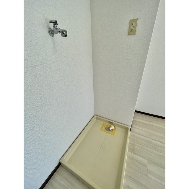 洗面設備　室内洗濯機置き場