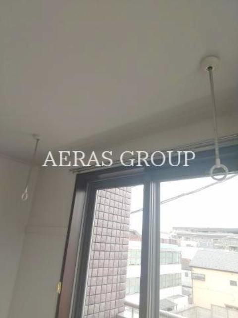 その他設備　室内物干し