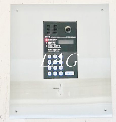 セキュリティ　オートロックです。