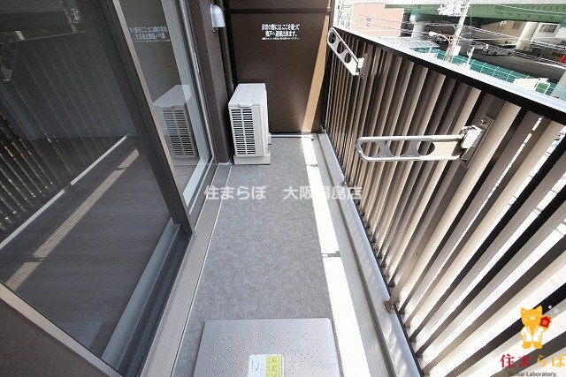 バルコニー　日常使いを想像しながら