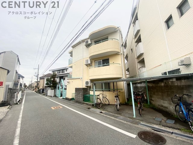 建物外観　ペット飼育相談OKの単身向け物件！