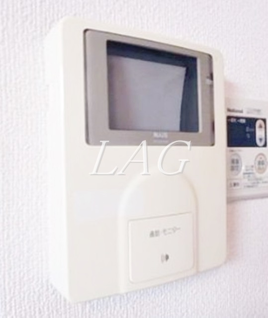 セキュリティ　モニター付きインターホンです。