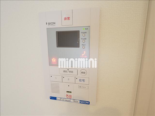 セキュリティ　映像で来訪者を確認できます