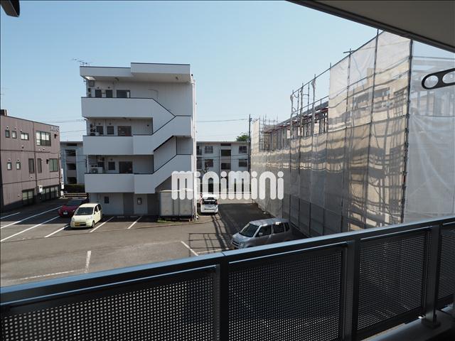 バルコニー　２階からみた景色です