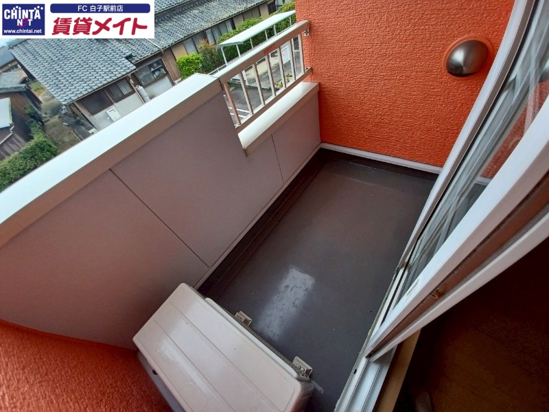 バルコニー　同物件別部屋の写真