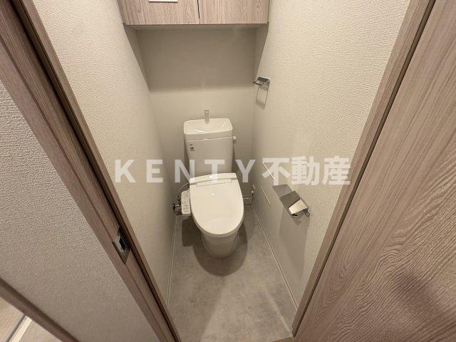 トイレ　ゆったりとした空間のトイレです