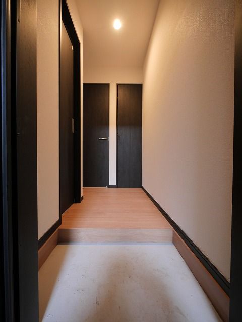玄関　シューズボックス付きの玄関です★