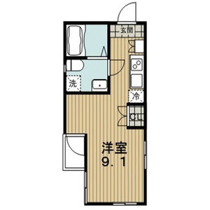 Casa Avenue Tsurumaiの間取り写真