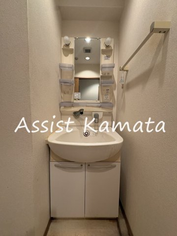 洗面設備　写真は同タイプの別号室です
