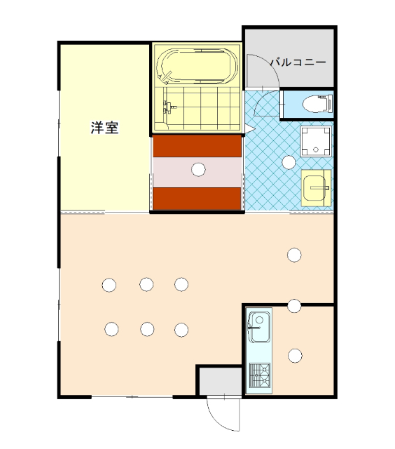 マンション篠原IIの間取り写真