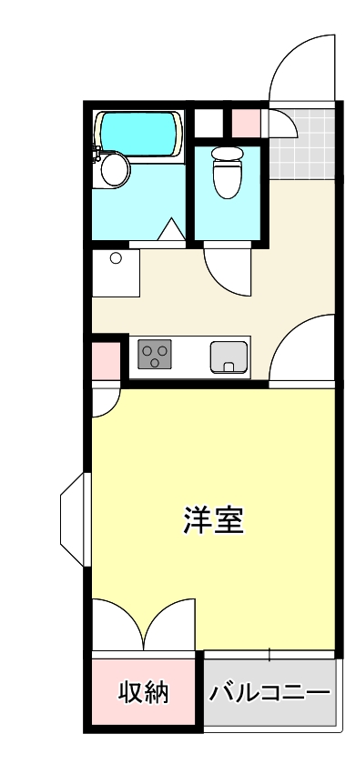 セイラBOX上並榎Aの間取り写真