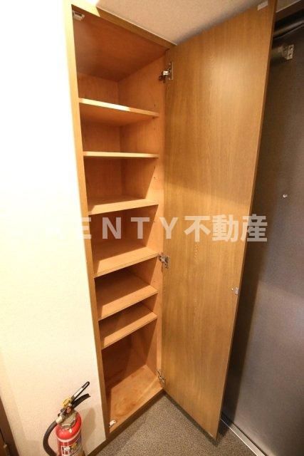 収納　専用の収納スペースです