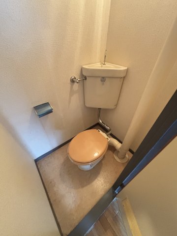地下鉄今里筋線 だいどう豊里駅 徒歩9分 4階建 築48年のトイレ写真