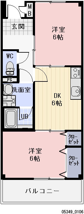 グランメール小瀬の間取り写真