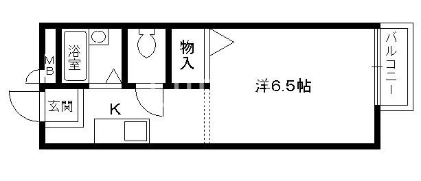 ヴィラパークサイドの間取り写真