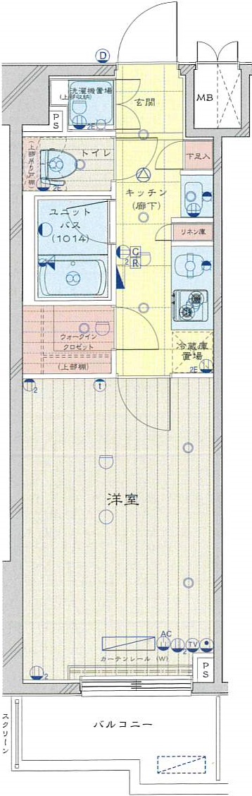 ルーブル板橋区役所前の間取り写真