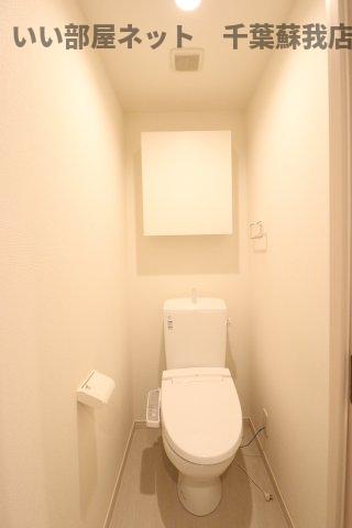 トイレ　ゆったりとした空間のトイレです