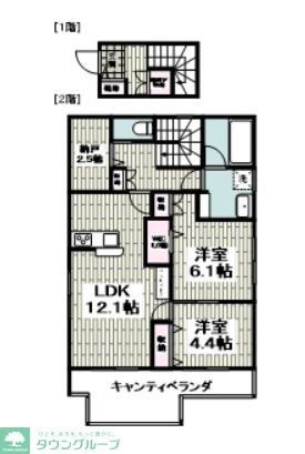 南町田1丁目メゾンの間取り写真