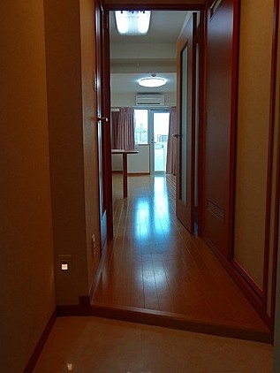 玄関　玄関からは