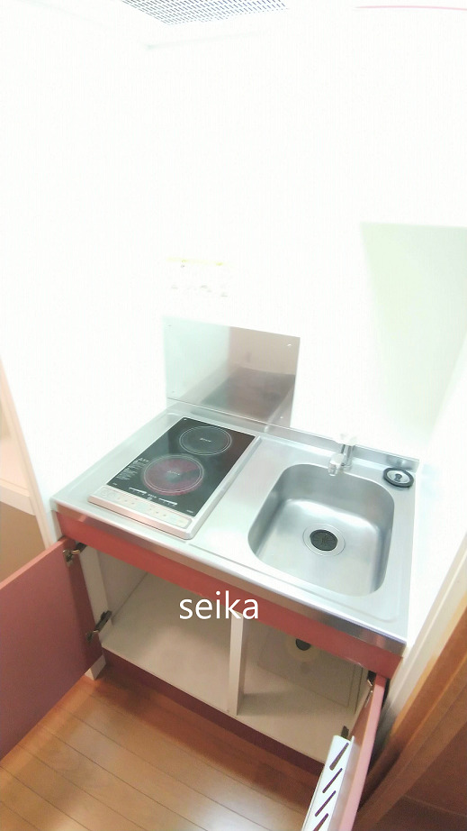 キッチン　２口コンロ