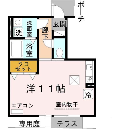 リヴァージュの間取り