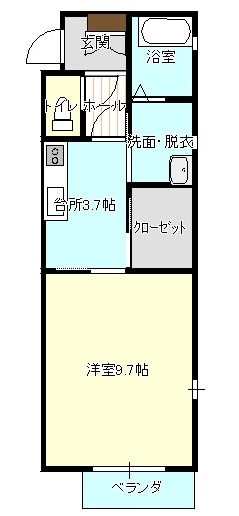 カーサボニータの間取り