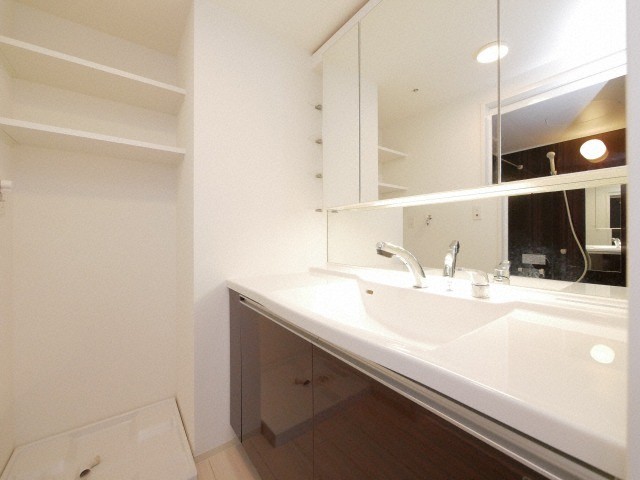 洗面設備　シャワードレッサー付きです！