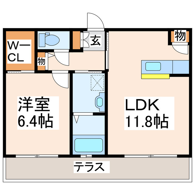 シャーメゾンヴィブレＡ棟A_間取り_0